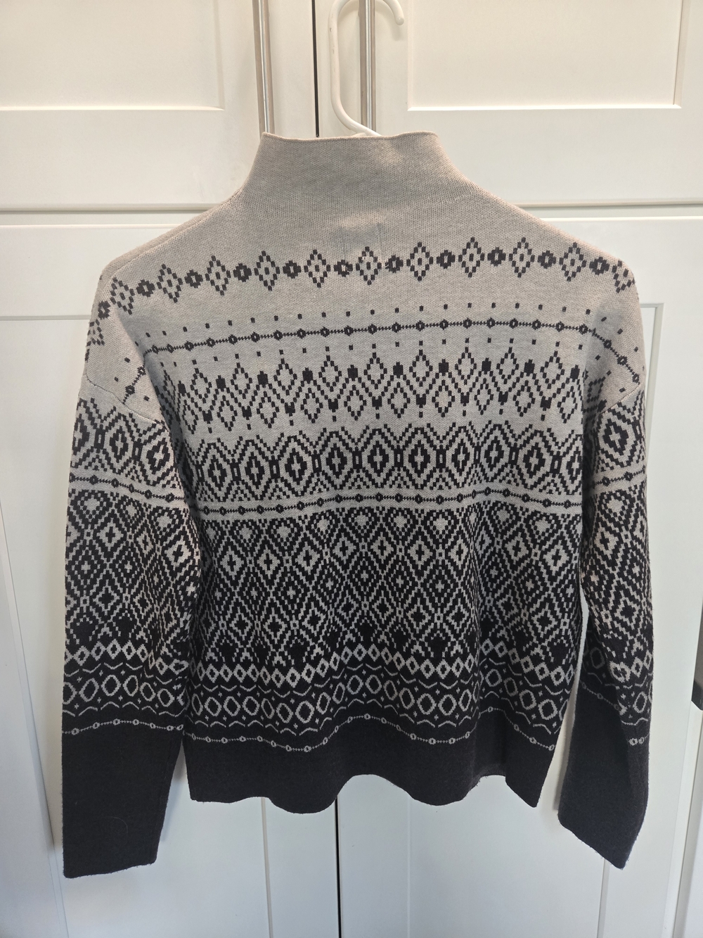 Joie Fair Isle Mock Neck sweater - Picture 2 of 7
